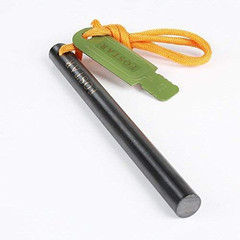 Upgrade Ferro Rod Fire Starter, 1/2 Inch X 6 Inch Thick Ferrocerium Rod