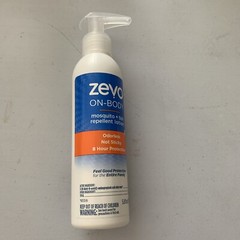 Zevo On Body Mosquito + Tick repellent Lotion 5.8 fl. oz 2 Bottles