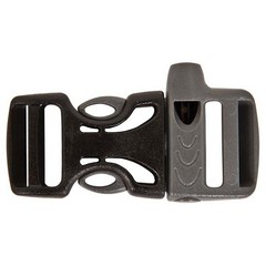Whistle Buckle, 3/4-Inch, Grey