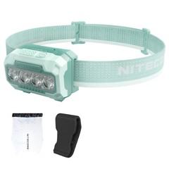Nitecore HA23 UHE 600 Lumen AAA Headlamp with Multi-Color Temperatures (Black)