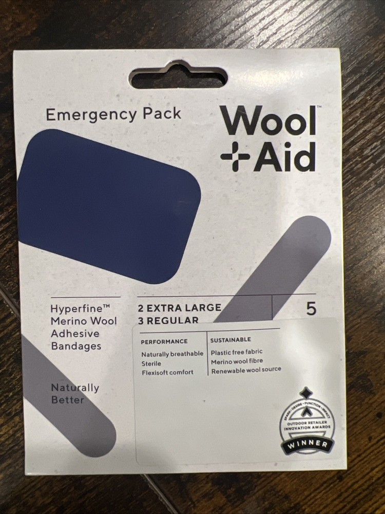 WoolAid Emergency Warmth Pack (Ultra-Soft Wool Blend, Compact, All-Weather)