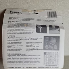 Sawyer ~Snake Bite ~Bee Sting ~ Venom Remover Extractor Mobile ~Pump Kit ~ NEW ~