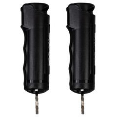 Police Magnum Pepper Spray keychain Self defense security 1/2oz Flip Top 2 PACK