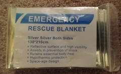 Emergency Rescue Space Thermal Mylar Blanket 130 x 210 NEW Free Shipping