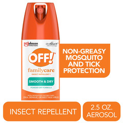 OFF! FamilyCare Insect Repellent I, Smooth & Dry, 2.5 Fluid Ounces, 1 count