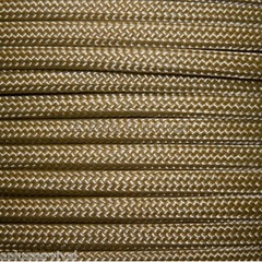 Gold Paracord 100 Foot 550 lb Bracelet Camping Survival Kit Rope Cord