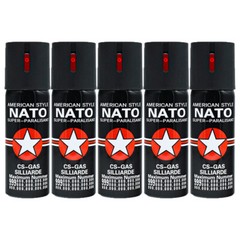 5 Pack Pepper Spray Self-Defensive Security Body Protect